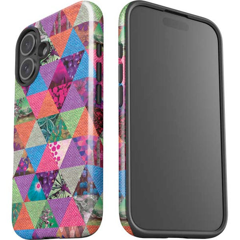 Quilted Spring iPhone 16 Plus Impact Case