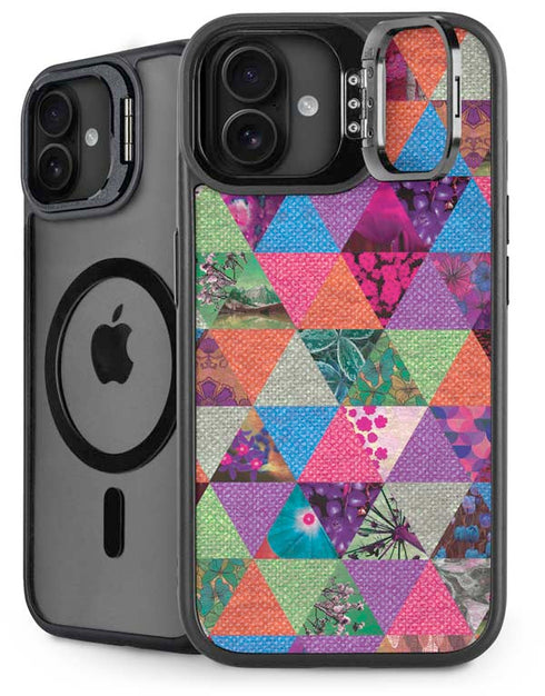 Quilted Spring iPhone 16 Plus Kickstand Case