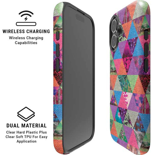 Quilted Spring iPhone 16 Plus Magsafe Impact Case