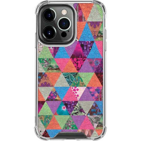 Quilted Spring iPhone 16 Pro Clear Case
