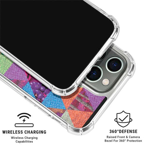 Quilted Spring iPhone 16 Pro Clear Case