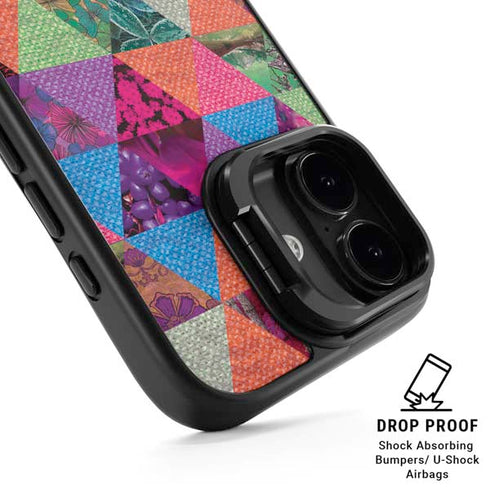 Quilted Spring iPhone 17 Kickstand Case