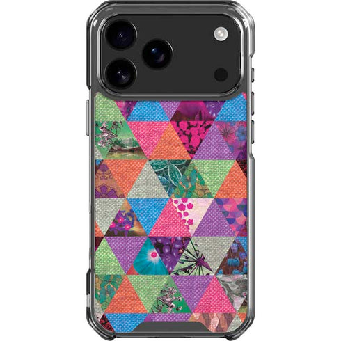 Quilted Spring iPhone 17 Pro Max Clear Case