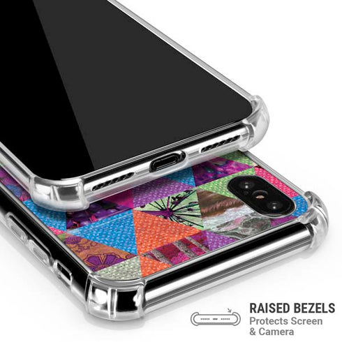 Quilted Spring iPhone X/XS Clear Case