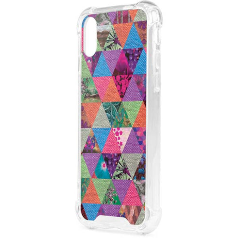 Quilted Spring iPhone XS Clear Case