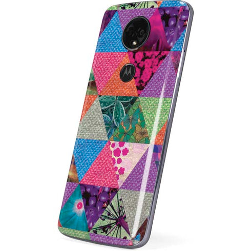 Quilted Spring Moto E5 Plus Skin