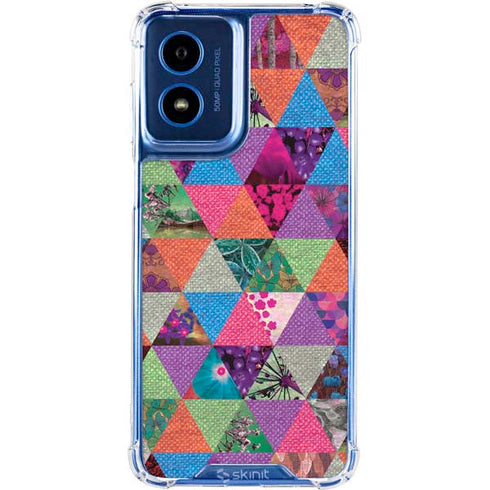 Quilted Spring Moto G 5G (2024) Clear Case