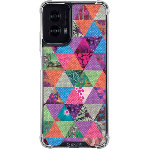 Quilted Spring Moto G Power 5G (2024) Clear Case