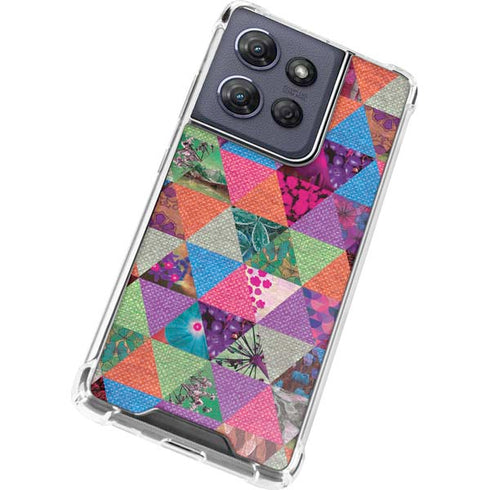 Quilted Spring Moto G Stylus 5G (2025) Clear Case