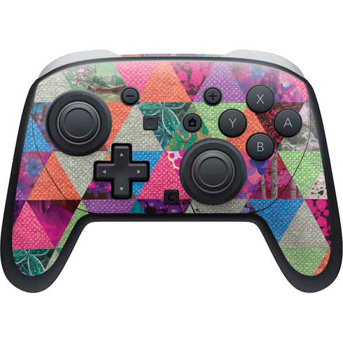 Quilted Spring Nintendo Skins
