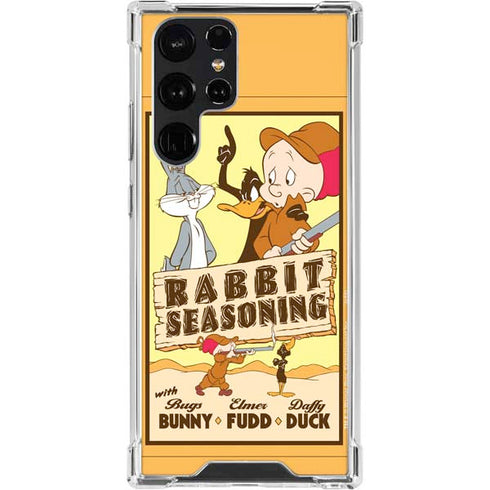Looney Tunes Rabbit Seasoning Galaxy S23 Ultra Clear Case