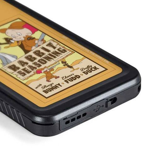 Looney Tunes Rabbit Seasoning Galaxy S24 Plus Waterproof Case