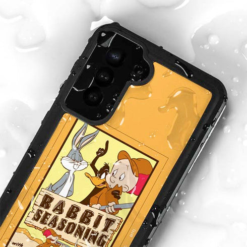 Looney Tunes Rabbit Seasoning Galaxy S24 Plus Waterproof Case