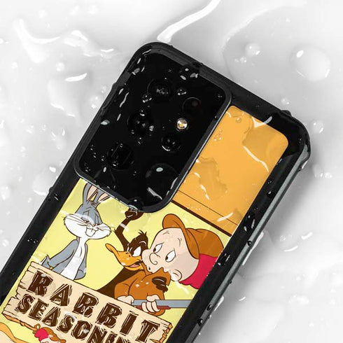 Looney Tunes Rabbit Seasoning Galaxy S24 Ultra Waterproof Case