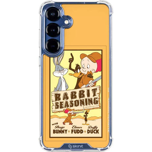 Looney Tunes Rabbit Seasoning Galaxy S25 Plus Clear Case