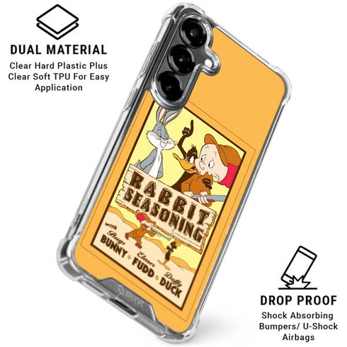 Looney Tunes Rabbit Seasoning Galaxy S26 Clear Case