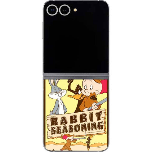 Looney Tunes Rabbit Seasoning Galaxy Z Flip6 Skin