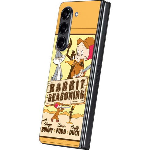 Looney Tunes Rabbit Seasoning Galaxy Z Fold5 5G Skin