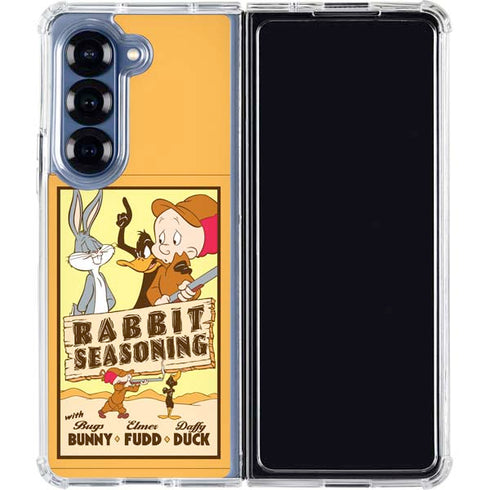 Looney Tunes Rabbit Seasoning Galaxy Z Fold6 Clear Case