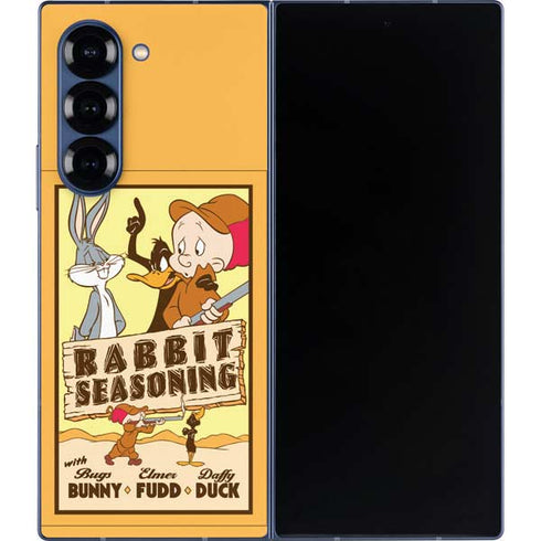 Looney Tunes Rabbit Seasoning Galaxy Z Fold6 Skin