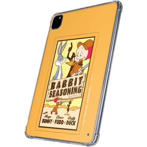 Looney Tunes Rabbit Seasoning iPad Pro 11in (2024) Clear Case