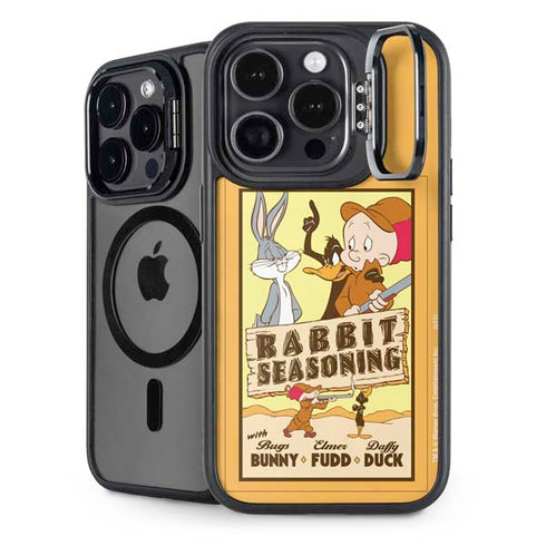 Looney Tunes Rabbit Seasoning iPhone 14 Pro Kickstand Case