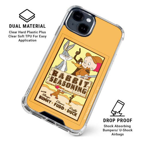 Looney Tunes Rabbit Seasoning iPhone 15 Clear Case