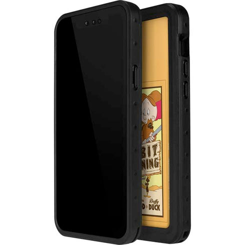 Looney Tunes Rabbit Seasoning iPhone 15 Pro Waterproof Case