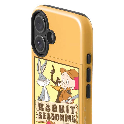 Looney Tunes Rabbit Seasoning iPhone 16 Impact Case