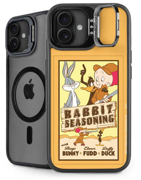 Looney Tunes Rabbit Seasoning iPhone 16 Plus Kickstand Case