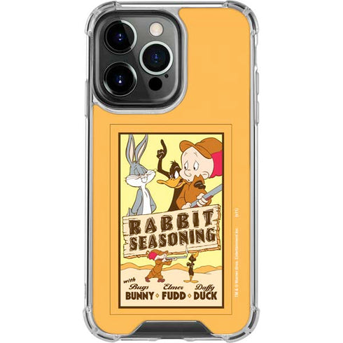 Looney Tunes Rabbit Seasoning iPhone 16 Pro Clear Case