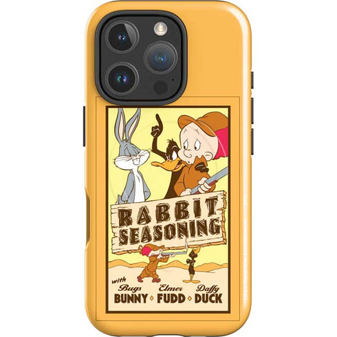 Looney Tunes Rabbit Seasoning iPhone 16 Pro Magsafe Impact Case