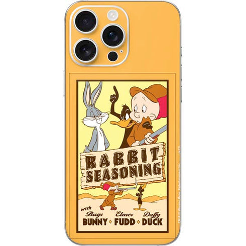 Looney Tunes Rabbit Seasoning iPhone 16 Pro Max Skin