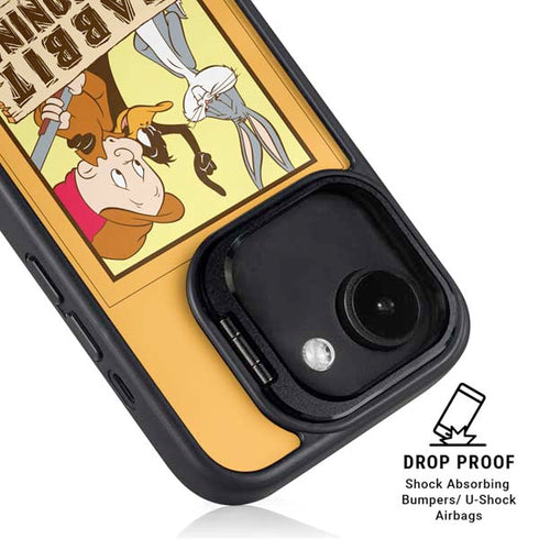 Looney Tunes Rabbit Seasoning iPhone 16e Kickstand Case