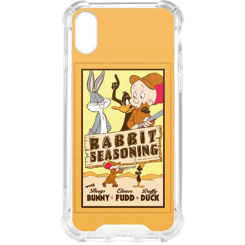 Looney Tunes Rabbit Seasoning iPhone XS Clear Case