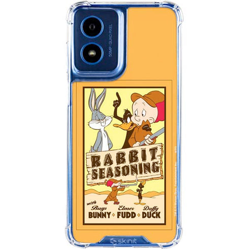 Looney Tunes Rabbit Seasoning Moto G Play 4G (2024) Clear Case