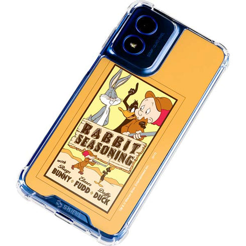 Looney Tunes Rabbit Seasoning Moto G Play 4G (2024) Clear Case