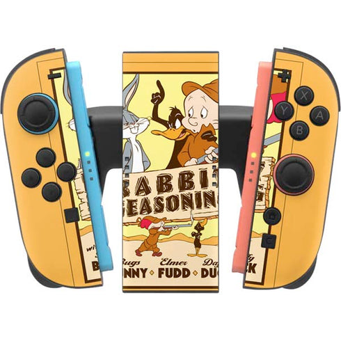 Looney Tunes Rabbit Seasoning Nintendo Switch 2 (2025) Joy-Con Controller Skin
