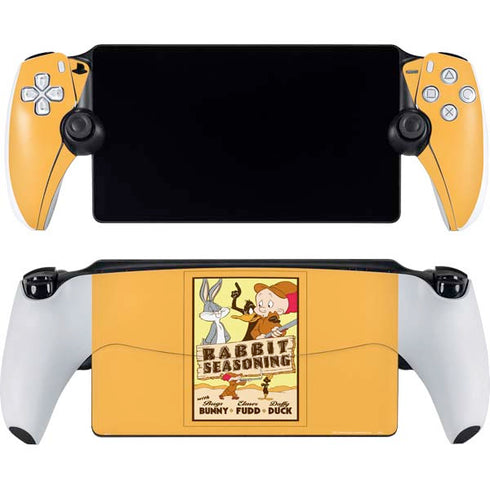 Looney Tunes Rabbit Seasoning PlayStation Portal Remote Player Skin