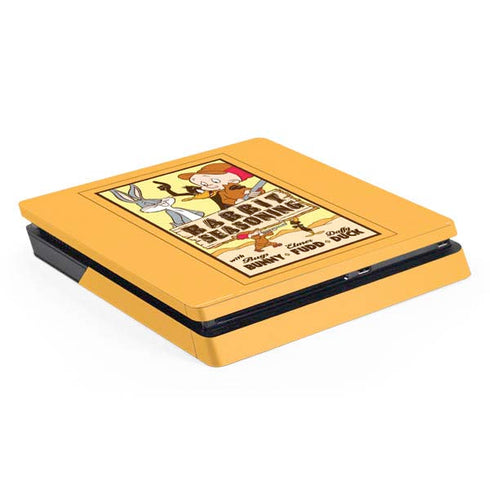 Looney Tunes Rabbit Seasoning PS4 Slim Skin