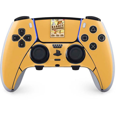 Looney Tunes Rabbit Seasoning PS5 DualSense Edge Pro Controller Skin