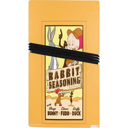 Looney Tunes Rabbit Seasoning PS5 Pro Console Skin