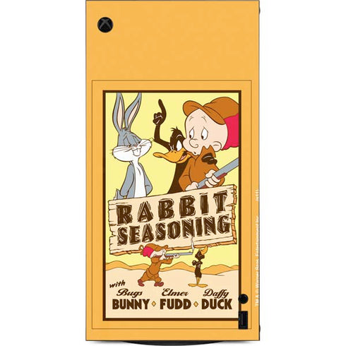 Looney Tunes Rabbit Seasoning XBox Series X Digital Edition Console Skin
