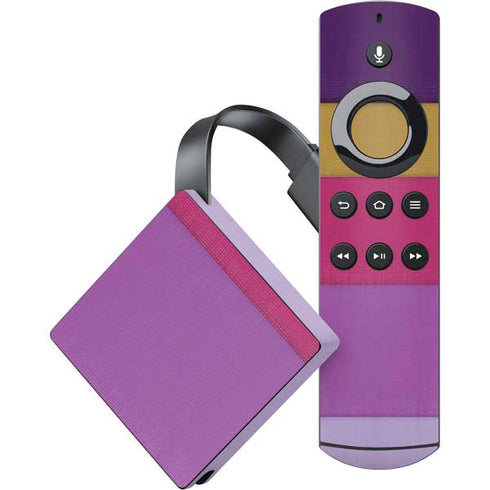 Radiant Orchid Color Block Amazon Fire TV Skin