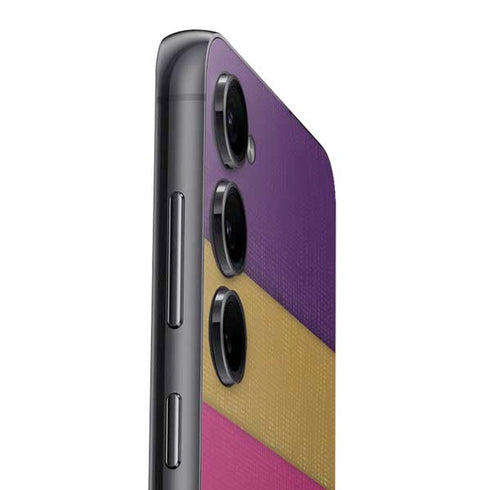 Radiant Orchid Color Block Galaxy A16 5G Skin