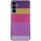 Radiant Orchid Color Block Galaxy A55 5G Clear Case