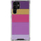 Radiant Orchid Color Block Galaxy S23 Ultra Clear Case