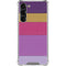 Radiant Orchid Color Block Galaxy S24 FE Clear Case