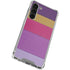 Radiant Orchid Color Block Galaxy S24 FE Clear Case