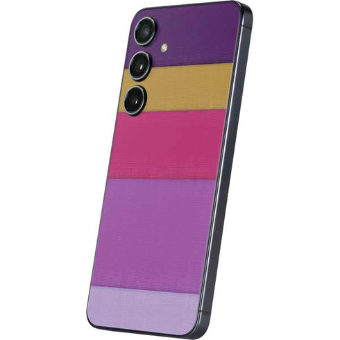 Radiant Orchid Color Block Galaxy S24 Plus Skin